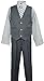 Boys Pinstripe Suit with Matching Tie Size 2-20