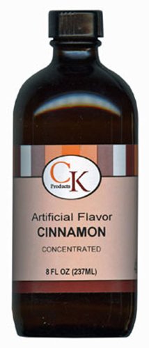CK Products Concentrated Cinnamon Oil Based Flavor, 8 ounce bottle
