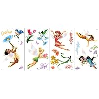 Blue Mountain Wallcoverings GAPP1837 Disney GAPP1837 Fairies Movie Wall Appliqué