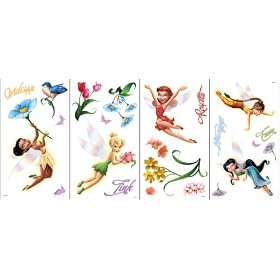 Blue Mountain Wallcoverings GAPP1837 Wall Applique - New Fairies Movie
