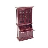 Dollhouse Miniature Library Hutch