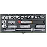 Zoom Produkt-Bild: Steckschl&uuml;sselsatz 3/8"" (24-teilig)