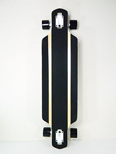Awaken Drop Thru Stabbing Eye 9.5" x 41.5" Checkerred Cruiser Longboard Complete