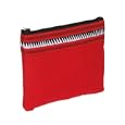 Cotton Red Purse-Lahu Stitch "Fair by Design Purse [Lahu Stitch - Red]" -Fair Trade Gifts