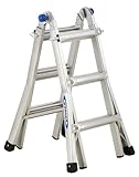 Werner MT-13 300-Pound Duty Rating Telescoping Multi-Ladder, 13-Foot