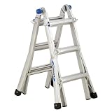 Werner MT-13 300-Pound Duty Rating Telescoping Multi-Ladder, 13-Foot