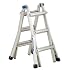 Werner MT-13 300-Pound Duty Rating Telescoping Multi-Ladder, 13-Foot $79