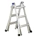 Werner MT-13 300-Pound Duty Rating Telescoping Multi-Ladder, 13-Foot