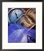 Spreadsheet, Clock, and 100 Dollar Bill Framed Photographic Poster Print by Eric Kamp, 17x21