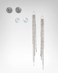 Iridescent Trio Earring Set