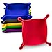 Piecekeeper Board Game Storage Bowls, 6-Pack | Portable Folding Tray Accessory Holds Tabletop Bits, Chits, Components, Pieces, Dice | Six Color Set | Classic & Modern Gaming, RPG Roleplaying