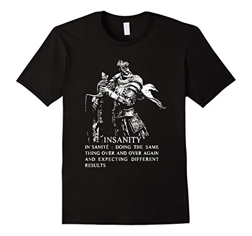 Men's Dark knight Insanity Soul t-shirt Large Black