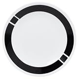 Corelle Livingware 6-3/4-Inch Bread and Butter Plate, Urban Black