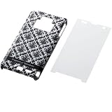 ELECOM docomo REGZA PHONE T-01D用シェルカバー(液晶保護フィルム付き) for girl2 PD-FT01PVG2