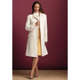 Jessica London Plus Size Three-Quarter Walking Coat