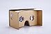 Google Cardboard @ 45mm Focal Length Virtual Reality Google Cardboard with Printed Instructions and Easy to Follow Numbered Tabs (WITH NFC and FREE HEAD-STRAP)(Box Color)