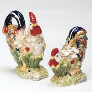 Andrea Sadek 60797 Rooster Pepper Shakers