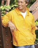 Pullover Hooded Nylon Pouch Jacket YELLOW 2XL Best Buy Pullover Hooded Nylon Pouch Jacket YELLOW 2XL Best Buy