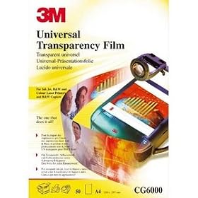 Click here to buy 3M Multipurpose Transparency Film.