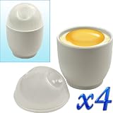 Sale Season NEW Chef BuddyT Microwave Egg Cookers - Set of 4 (Home and Garden)