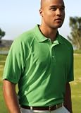 Big Mens Textured Sport Shirt With Inset Side Panels by PING (Big & Tall and Regular Sizes)
