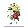 Bouquet de Camelias, Narcisses, et Pensees - Gift Enclosure Cards (set of 12)