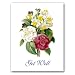 Bouquet de Camelias, Narcisses, et Pensees - Gift Enclosure Cards (set of 12)