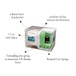 Galaxy 8 Innerspring Platform Bed Mattress (Very Firm) Size: Full