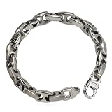 Men's Stainless Steel Anchor Link Bracelet