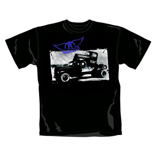 Official Licensed T Shirt AEROSMITH Cars PUMP Logo L