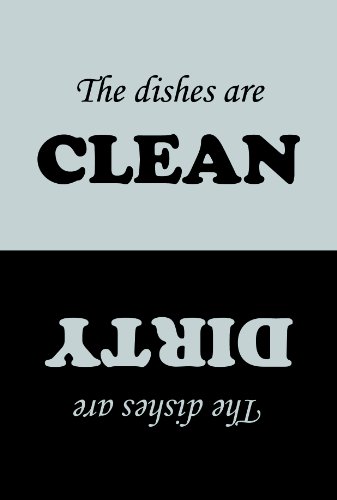 Clean/Dirty Dishwasher Magnet - 4