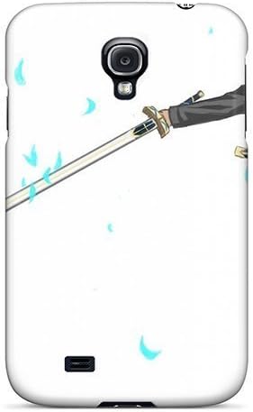 Excellent Galaxy S4 Case Tpu Cover Back Skin Protector Simple Background Anime Girls Swords Fate Series by heywan