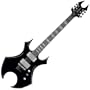 B.c. Rich Virgo Celtic Electric Guitar, Onyx