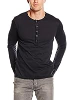 LTB Jeans Camiseta Manga Larga Kamoke (Negro)