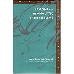 Lessons on the Analytic of the Sublime (Meridian: Crossing Aesthetics) book cover