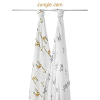 Aden + Anais Jungle Jam Swaddle 2 Pack