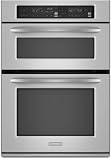 KitchenAid Architect Series II: KEMS308SSS 30'' Microwave Combination Wall Oven with 4.3 cu. ft. Ove