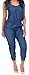 Makkrom Womens's Sleeveless Sexy Bodycon Long Rompers Womens Jumpsuit