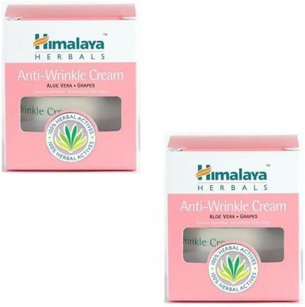 2 x Himalaya Herbals Anti-Wrinkle Cream - 25g - - "Expedited International Delivery by USPS / FedEx "