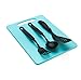 Francois et Mimi Set of Food-Safe Cutting Mat Board with Kitchen Utensils, 14