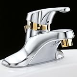 American Standard 2385.008.002 Reliant Single-Control Lavatory Faucet with Extra Long Metal Lever Handle and Hot Limit Safety Stop, Chrome