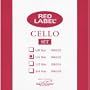 Super Sensitive Red Label Cello String Set (1/4)