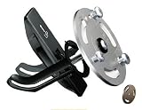 Creative Specialties SMA1002CH Chrome Home Care 1 Pair SecureMount Anchors with Chrome Mounting Plates from the Home Care Collection SMA1002