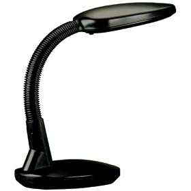 Full Spectrum Reading Desk Lamp in Black Color
