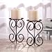 Spanish Mission Metal Cathedral Candleholders Stands