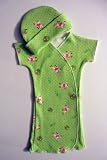 NICU Cows and Flowers Gown Set (Four preemie and newborn sizes!)