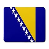 Bosnia and Herzegovina Flag Mouse Pad