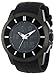 Kenneth Cole New York Men's Japanese Quartz Stainless Steel Case Rubber Strap Black,(Model: KC1850)
