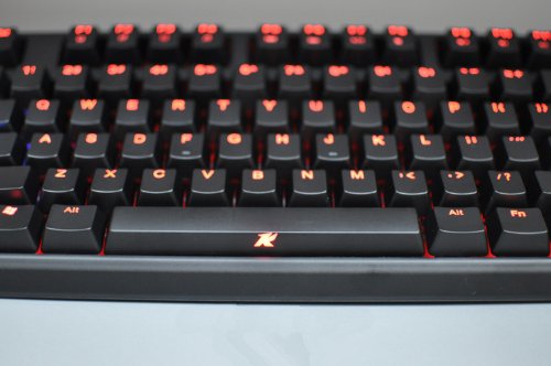Keycool 87 Keys USB NKRO Mechanical Gaming Keyboard Cherry Mx Blue Switches (RED LED Backlight Available) (BLUE switches + Black body + Red LED backlight) On Sale