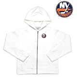 New York Islanders NHL Girls Lucky Full Zip Hooded Jacket (White)